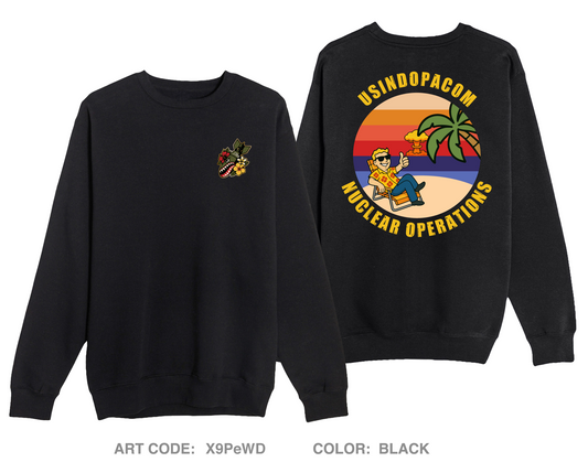 J364 USINDOPACOM Comfort Unisex Crewneck Sweatshirt - X9PeWD