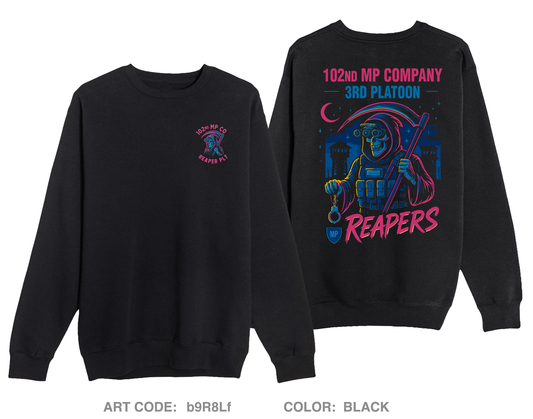 102nd MP Co Comfort Unisex Crewneck Sweatshirt - b9R8Lf