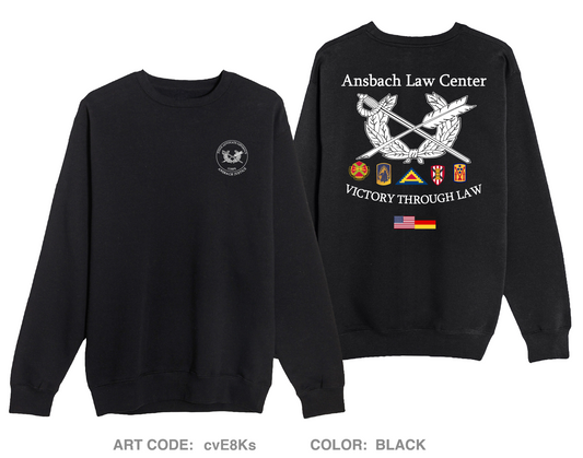 Ansbach Law Center Comfort Unisex Crewneck Sweatshirt - cvE8Ks