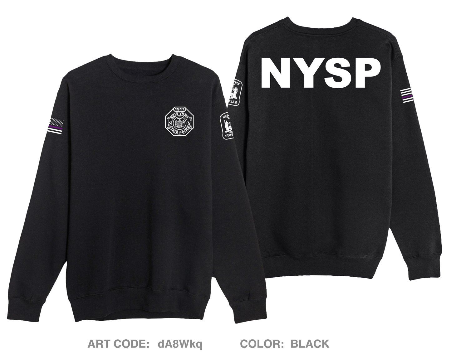 NYSP Comfort Unisex Crewneck Sweatshirt - dA8Wkq