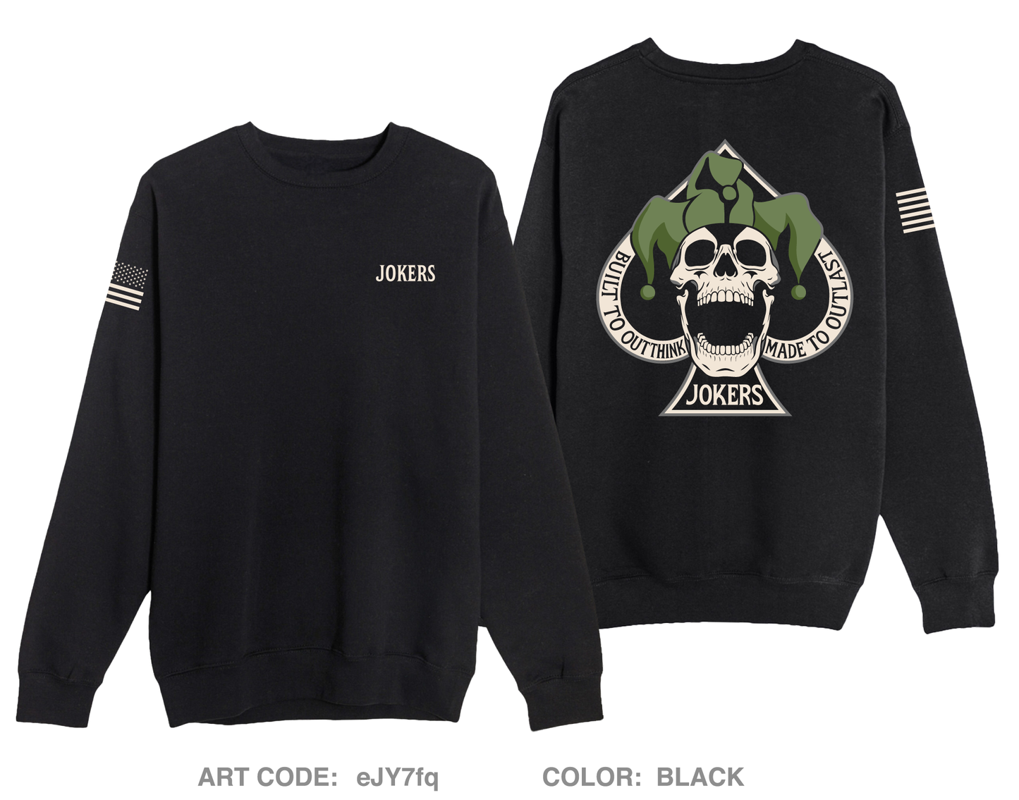 Jokers Comfort Unisex Crewneck Sweatshirt - eJY7fq