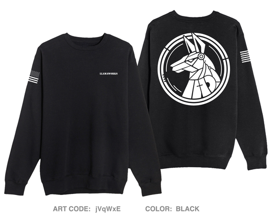 Llamaworks Comfort Unisex Crewneck Sweatshirt - jVqWxE