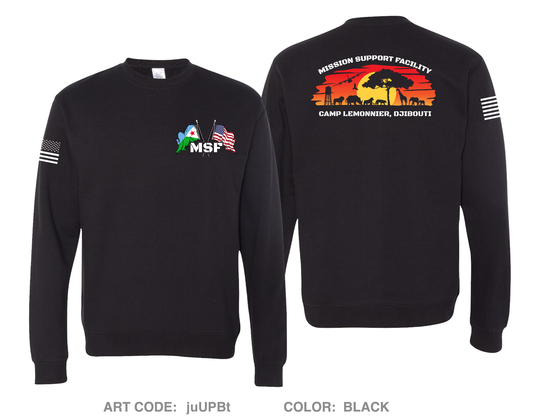 Mission Support Facility Comfort Unisex Crewneck Sweatshirt - juUPBt