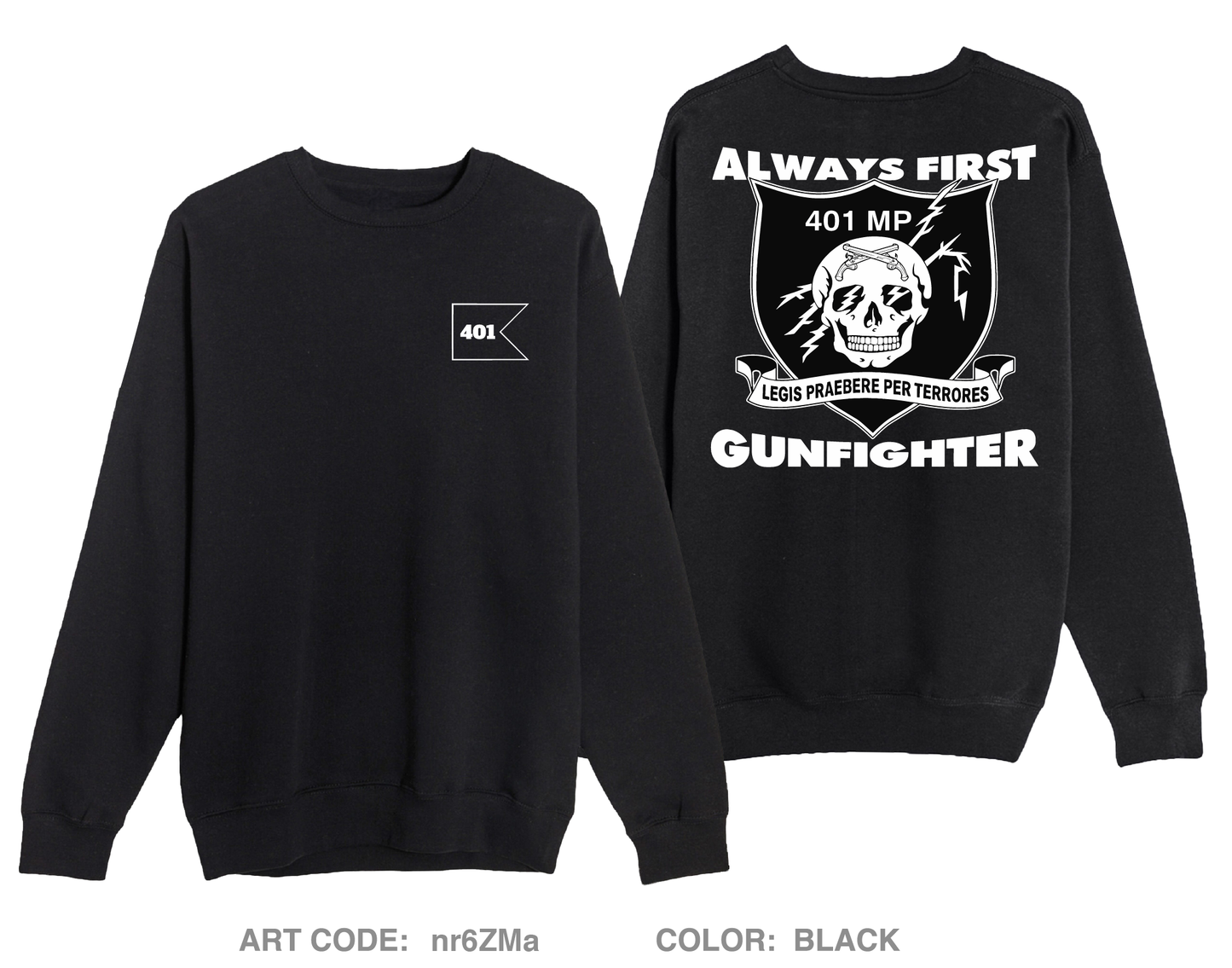 401st Military Police Company Comfort Unisex Crewneck Sweatshirt - nr6ZMa