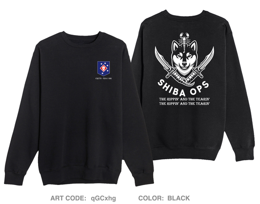 Shiba Ops Comfort Unisex Crewneck Sweatshirt - qGCxhg