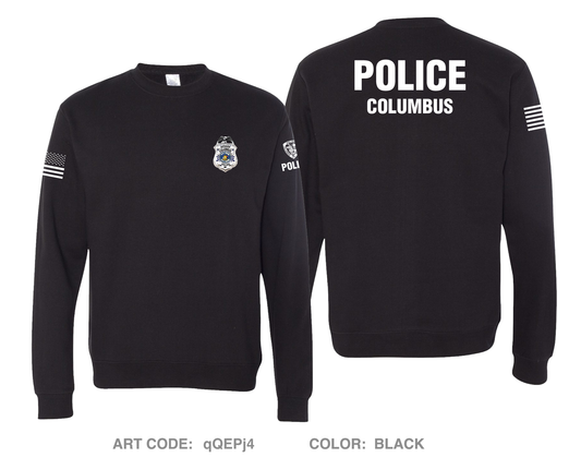 POLICE Comfort Unisex Crewneck Sweatshirt - qQEPj4
