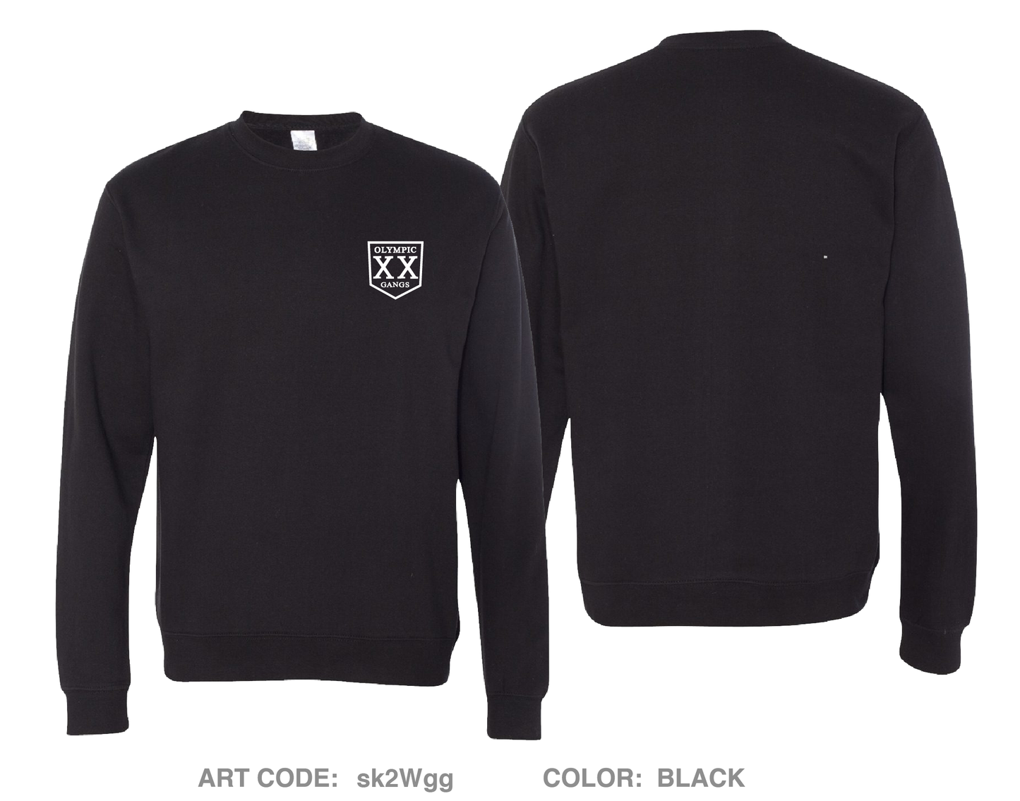 LAPD Olympic Gang Enforcement Detail Comfort Unisex Crewneck Sweatshirt - sk2Wgg