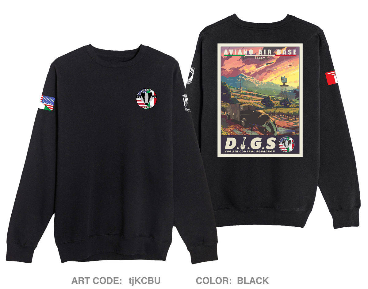 606ACS XCOMM Comfort Unisex Crewneck Sweatshirt - tjKCBU