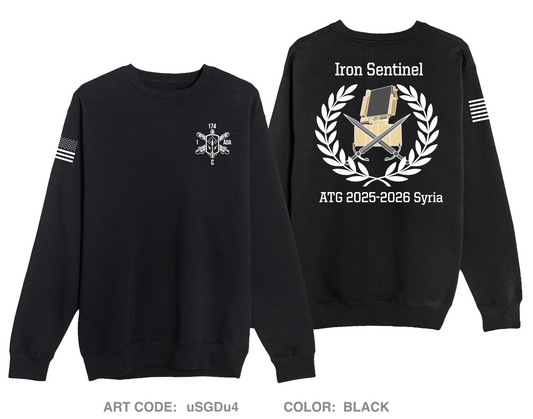 C BTRY 1-174 ADA Comfort Unisex Crewneck Sweatshirt - uSGDu4