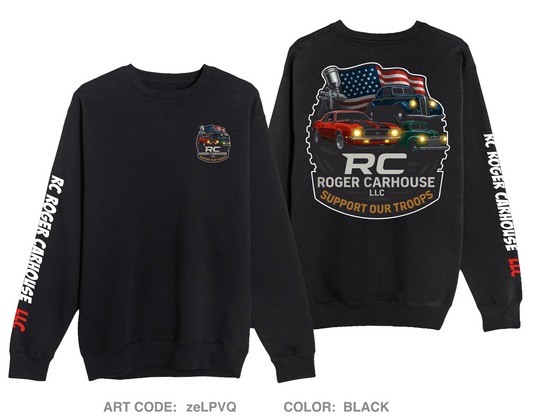 RC Roger CarHouse Comfort Unisex Crewneck Sweatshirt - zeLPVQ