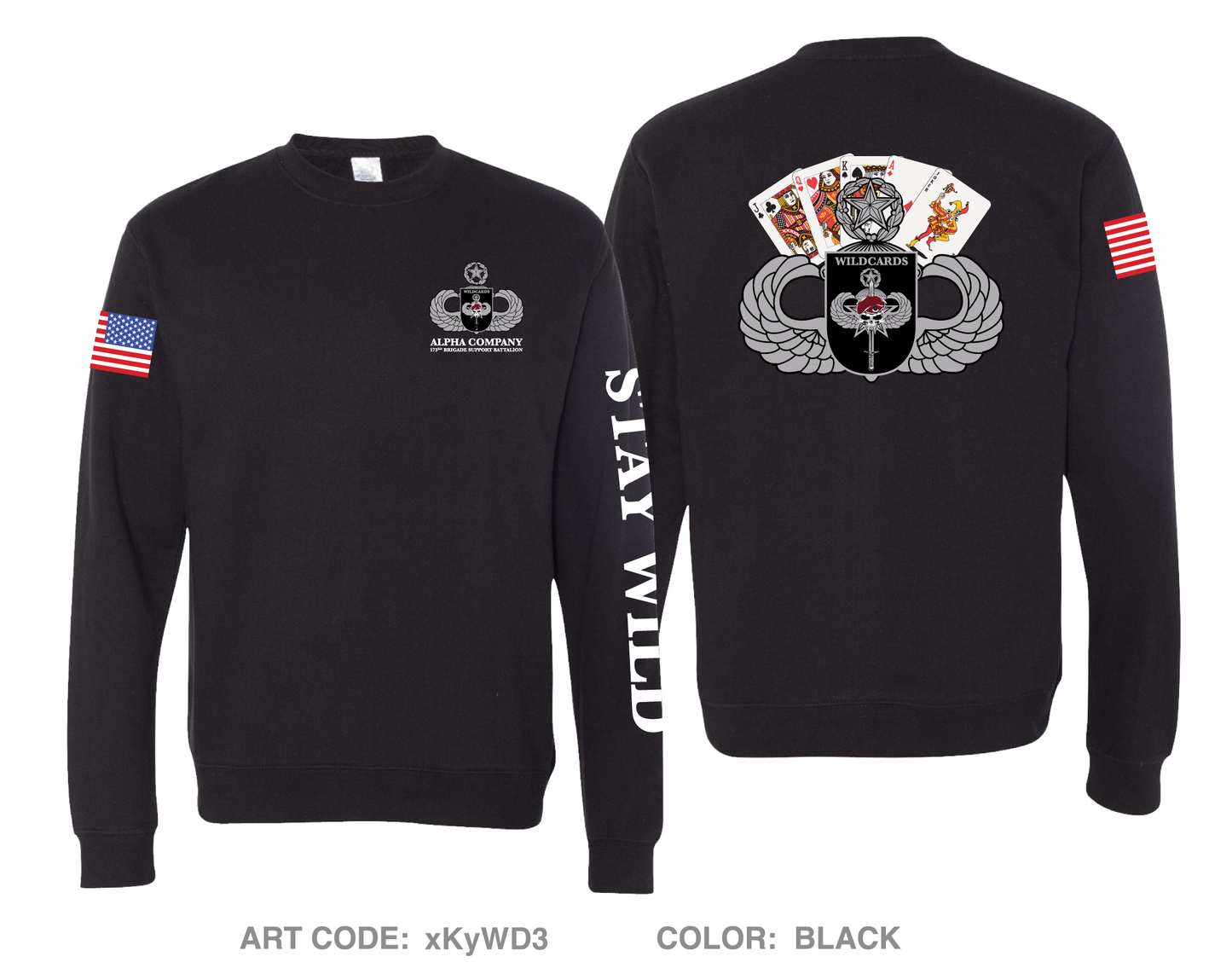 A Co. 173rd BSB Comfort Unisex Crewneck Sweatshirt - xKyWD3