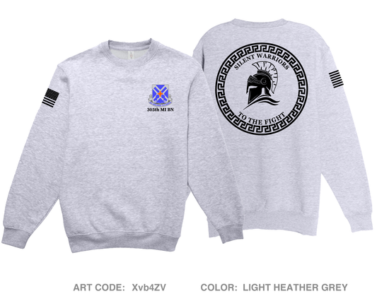 305th MI BN Comfort Unisex Crewneck Sweatshirt - Xvb4ZV