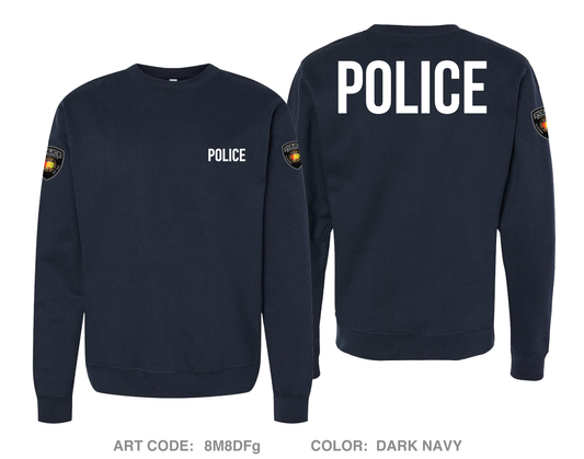 Maplesville Police Department Comfort Unisex Crewneck Sweatshirt - 8M8DFg