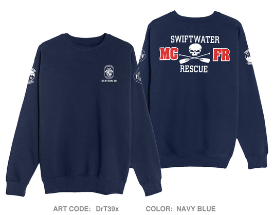 MCFRS Station 10 Comfort Unisex Crewneck Sweatshirt - DrT39x