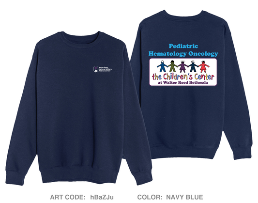 Pediatric Hematology Oncology Comfort Unisex Crewneck Sweatshirt - hBaZJu