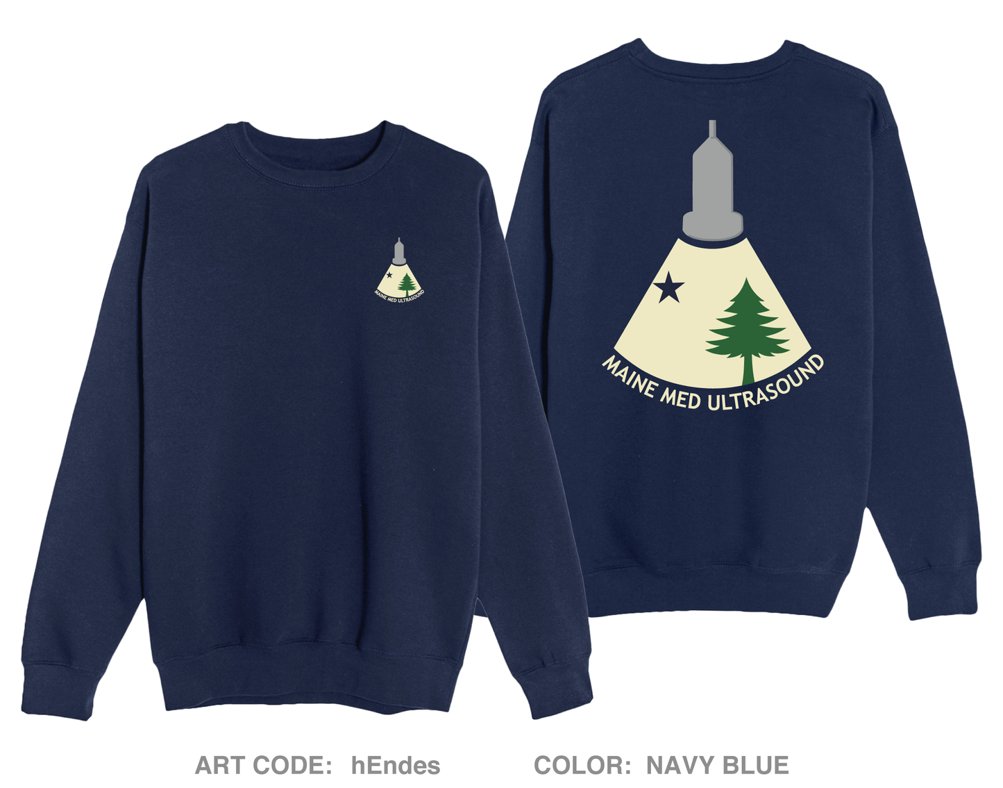MMC Ultrasound Comfort Unisex Crewneck Sweatshirt - hEndes