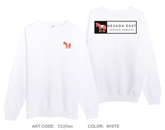Nevada East Trading Company Comfort Unisex Crewneck Sweatshirt - CCjVwv