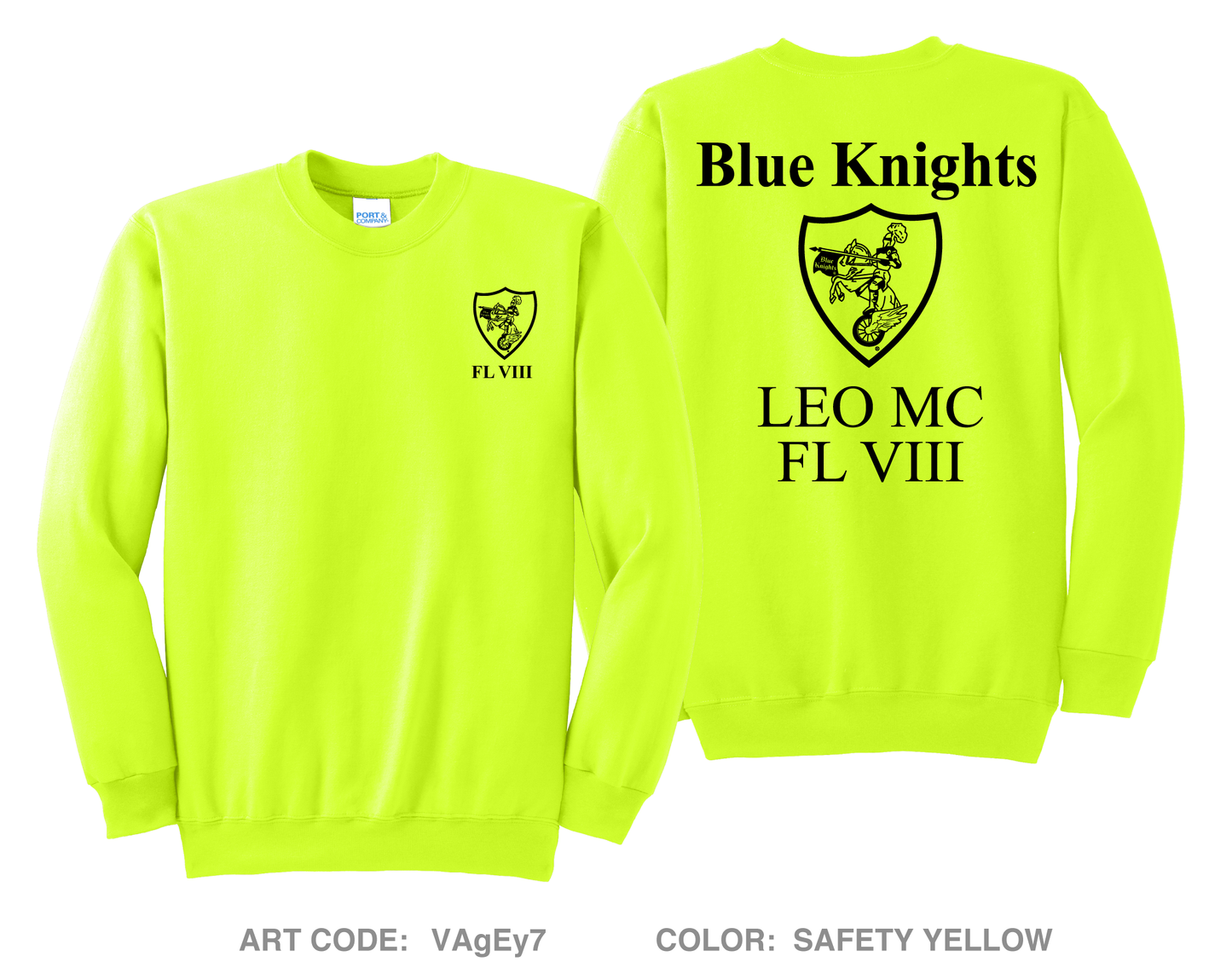 Blue knights Comfort Unisex Crewneck Sweatshirt - VAgEy7