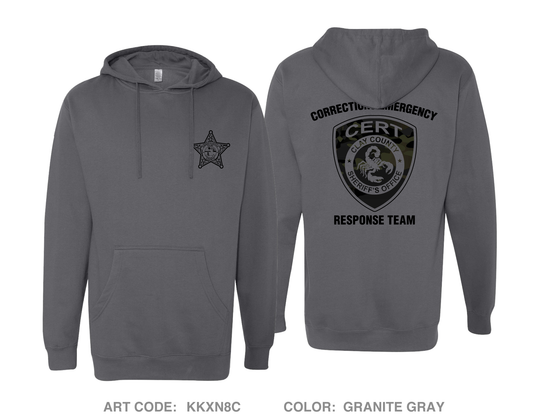 CERT Corrections Emergency Response Team Comfort Unisex Hooded Sweatshirt - KKXN8C