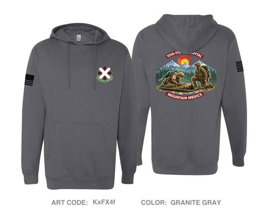 10th Field Hospital Store 1 Comfort Unisex Hooded Sweatshirt - KxFX4f