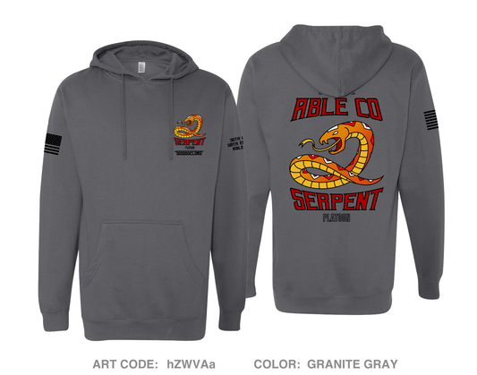 2nd Serpent Platoon Comfort Unisex Hooded Sweatshirt - hZWVAa