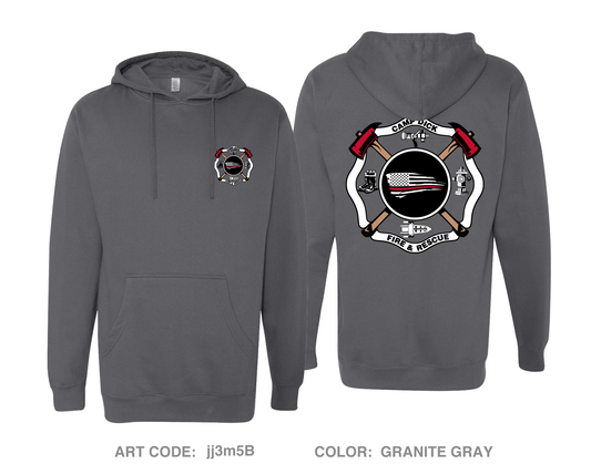 Camp Dick Fire & rescue Comfort Unisex Hooded Sweatshirt - jj3m5B