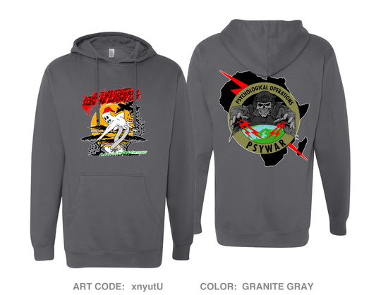 393 PSY-C Comfort Unisex Hooded Sweatshirt - xnyutU