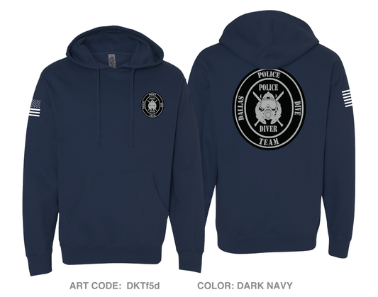 Dallas Police Dive Team Comfort Unisex Hooded Sweatshirt - DKTf5d