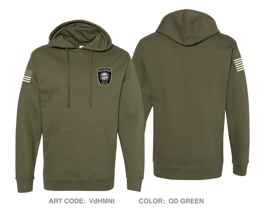 Shelburne Police Department Comfort Unisex Hooded Sweatshirt - VdHMNt