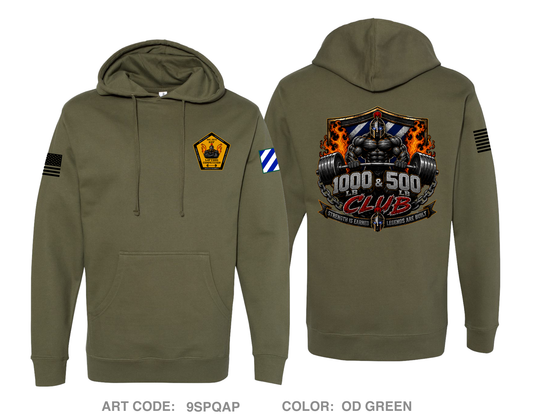 HHC, DSTB, 3DSB Comfort Unisex Hooded Sweatshirt - 9SPQAP