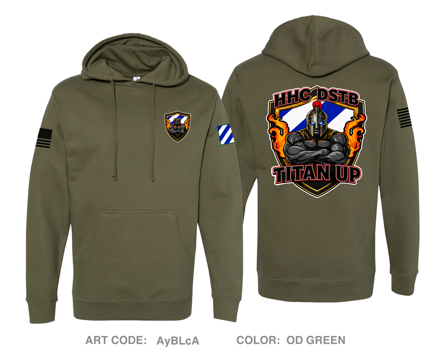 HHC, DSTB, 3DSB Comfort Unisex Hooded Sweatshirt - AyBLcA