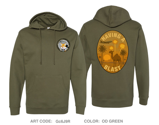 Flight Med Comfort Unisex Hooded Sweatshirt - Gc6J9R