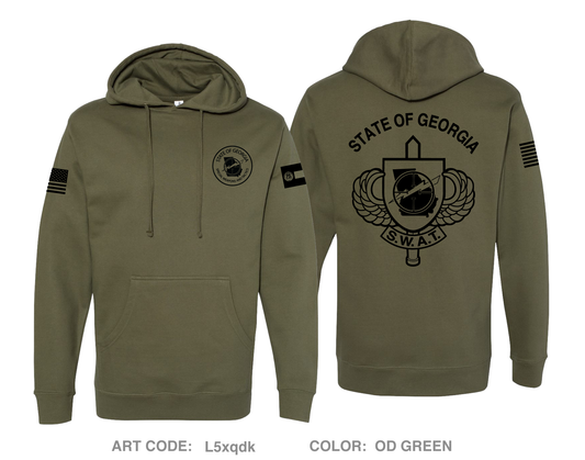 S.O.G SWAT Comfort Unisex Hooded Sweatshirt - L5xqdk