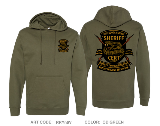 CCSO Collection Store 3 Comfort Unisex Hooded Sweatshirt - RRYn6V