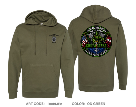 603rd military police company Comfort Unisex Hooded Sweatshirt - RmbMEn