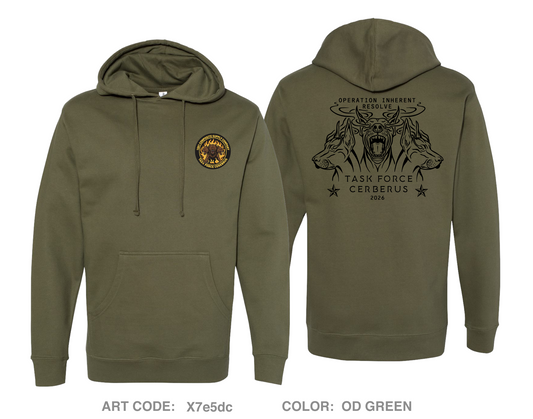 1001st Quartermaster Company Comfort Unisex Hooded Sweatshirt - X7e5dc