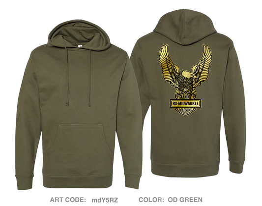 RS Milwaukee Comfort Unisex Hooded Sweatshirt - mdY5RZ
