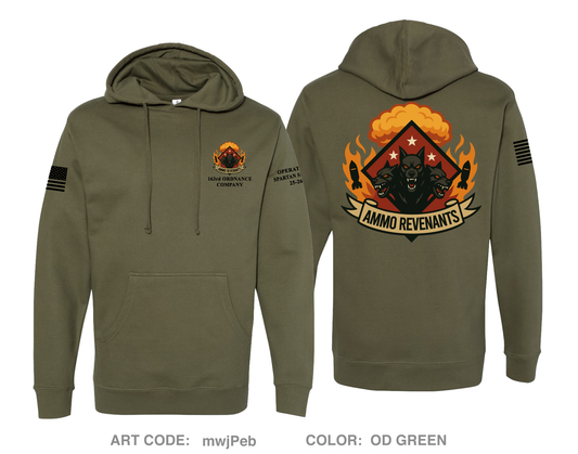 163D Comfort Unisex Hooded Sweatshirt - mwjPeb