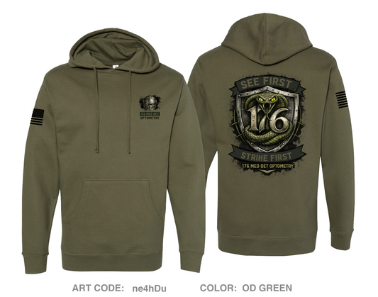 176 Comfort Unisex Hooded Sweatshirt - ne4hDu