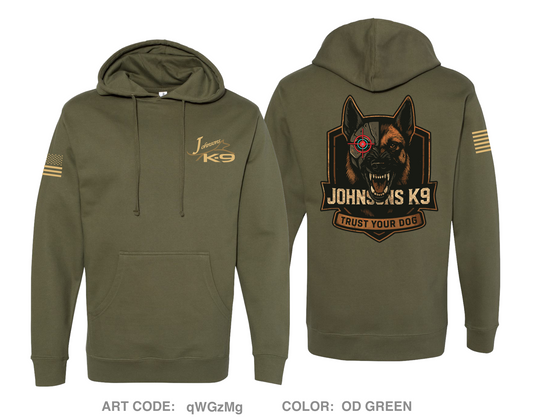Johnsons K9 Comfort Unisex Hooded Sweatshirt - qWGzMg
