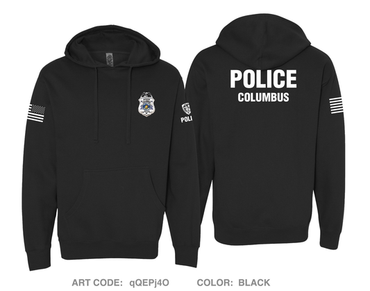 POLICE Comfort Unisex Hooded Sweatshirt - qQEPj4