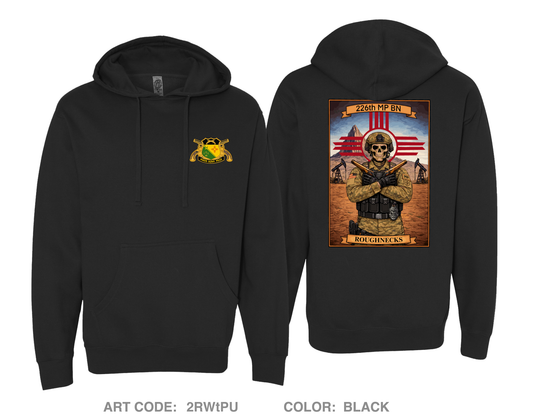 226th MP BN Comfort Unisex Hooded Sweatshirt - 2RWtPU