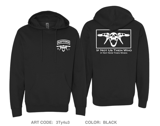 A CO, RAPTORS Comfort Unisex Hooded Sweatshirt - 3Ty4u3