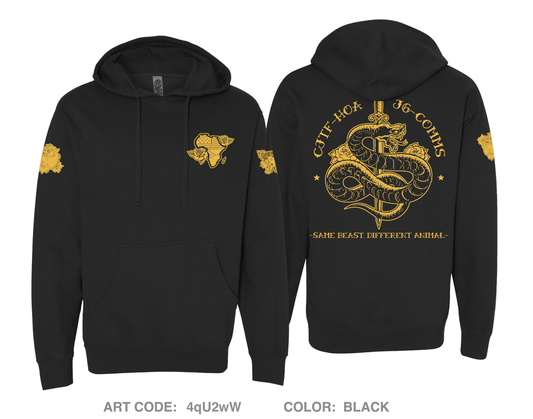 CJTF-HOA CJ-6 Comfort Unisex Hooded Sweatshirt - 4qU2wW