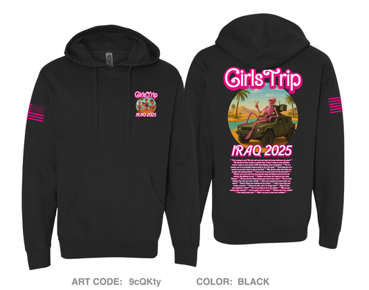 Iraq 2025 Girls Trip Comfort Unisex Hooded Sweatshirt - 9cQKty