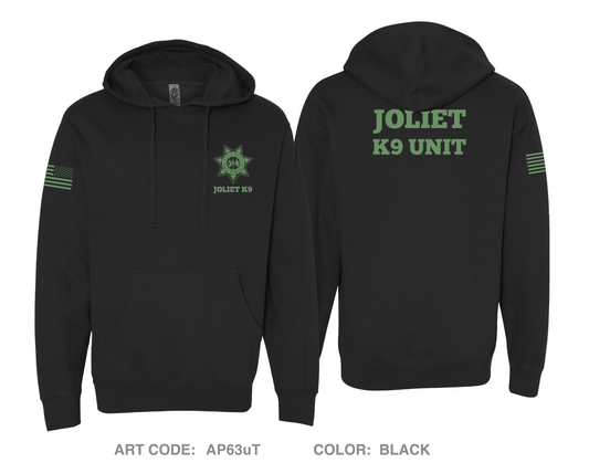 Joliet Police K9 Unit Comfort Unisex Hooded Sweatshirt - AP63uT