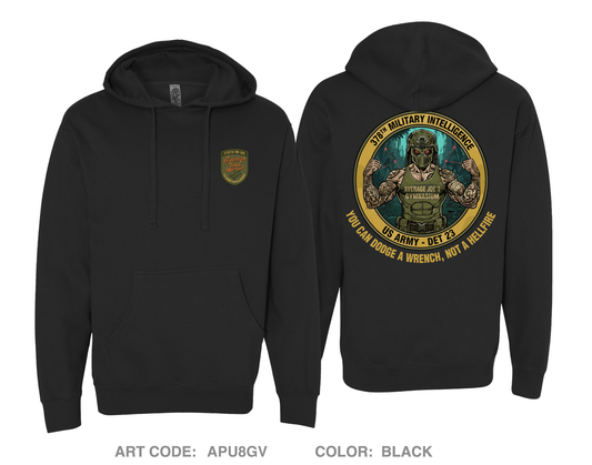 378th MI Comfort Unisex Hooded Sweatshirt - APU8GV