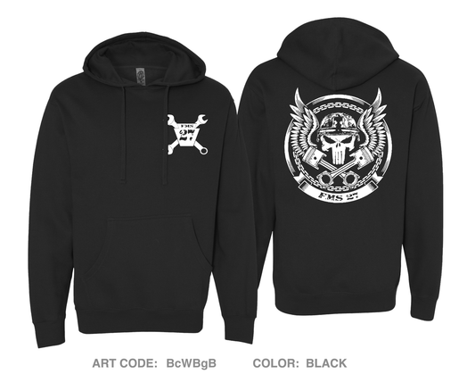 FMS 27 Comfort Unisex Hooded Sweatshirt - BcWBgB