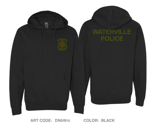 Waterville police Comfort Unisex Hooded Sweatshirt - DNbWrc