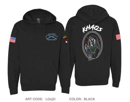 HHT 2|11 MORTARS Comfort Unisex Hooded Sweatshirt - LDxjZr